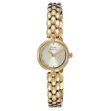 Titan Analog Champagne Dial Women's Watch 2444YM08