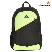 Green Back To Campus Polyester Backpack For Men
