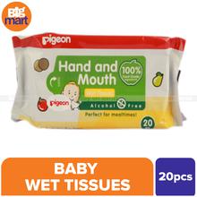 Pigeon Hand and Mouth Wet Tissues 20s