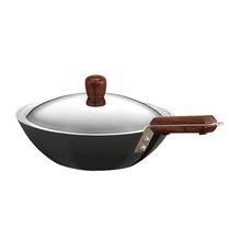 Hawkins Futura Deep-Fry Pan With Stainless Steel Lid (Hard Anodized)- 2.5 L/26 cm