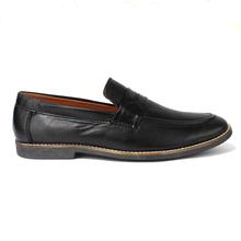 Black Slip On Casual Shoes For Men