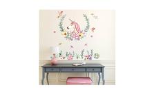 Lovely Unicorn Design Wall Sticker