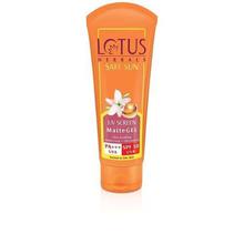 Lotus Herbals SAFE SUN UV Screen Matte Gel PA+++ SPF-50 (100gm)