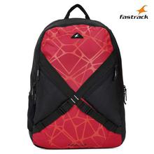 Fastrack Red Printed Casual  Backpack For Men - A0629NRD01