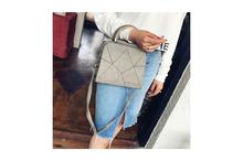 Geometric Design PU Leather Cross Body Bag For Women (41001404)