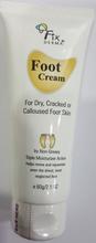 Foot Cream, For Dry, Cracked Or Calloused Foot Skin, Fix Derma, 60G