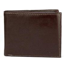 Dark Brown Genuine Leather Wallet For Men