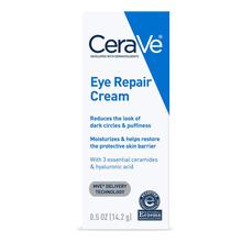 CeraVe Eye Repair  cream for dark circles and puffiness 0.5oz 14.2g By Genuine Collection