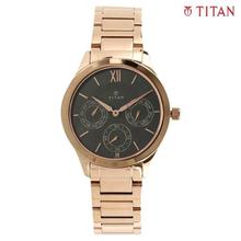 Titan 2570WM01 Black Dial Multifunction Watch For Women