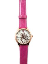 Fashionable fancy analog Women Pink Strap Watch