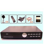 Security Camera CCTV 4 Unite with DVR Kit (4 Surveillance Camera + Recorder Set B)