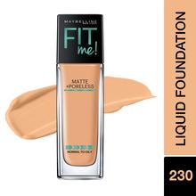 Maybelline New York Fit Me Matte + Pore less Liquid Foundation - 230 Natural Buff