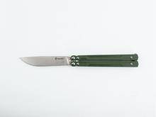 Ganzo Pocket Folding Green Handle Knife G766