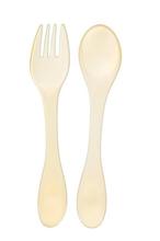 Kidsme Beige Spoon & Fork Set - 140315T