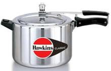 Hawkins Silver Aluminum Classic Pressure Cooker (CL50)- 5 Litre