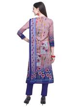 Stylee Lifestyle Pink Cotton Printed Dress Material