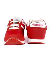 Goldstar White & Red Sports, Casual Shoe (038)