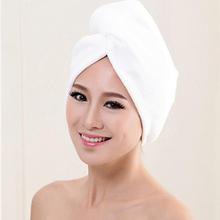 Women Bathroom Super Absorbent Quick-drying Thicker microfiber Bath Towel Hair Dry Cap Salon Towel