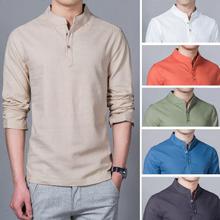 New long-sleeved bottoming shirt _ men's shirt simple