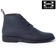 Caliber Shoes Blue Lace Up Lifestyle Boots For Men - ( 634 O)