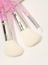 Glitter Makeup Brush With Pouch 4pack