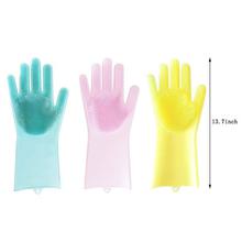 Magic Silicone Scrubber Gloves