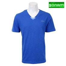 Sonam Gears V-Neck Half-Sleeve T-Shirt For Men (478)- Blue