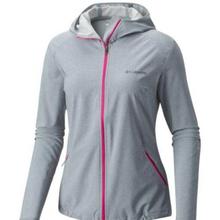 Columbia Ash Grey Heather Canyon Softshell Jacket For Women- 1717991