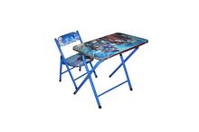 Cartoon Printed Table And Chair Set For Kids