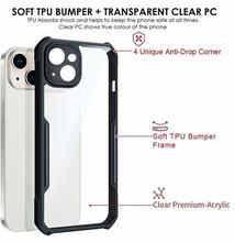 Iphone 14 Plus Xundd Case  Integrated Camera Protection, Military Grade Drop Tested, Slim Clear Back With Shockproof Soft Tpu Bumper Frame Cover