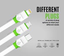 LDNIO LS-34 Speedy Micro USB Data Cable / Android / 2.4A Fast Charging Qualcomm 3.0