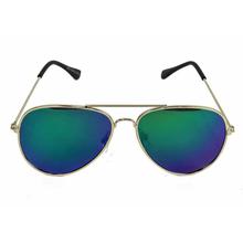 Blue Metal Sun Glasses For Kids