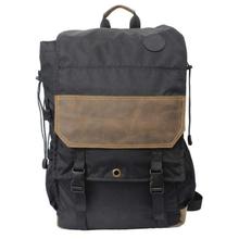 Black Flap Lock Backpack-Unisex