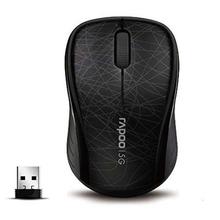 Rapoo 3100P 5.8Ghz Wireless Optical Mouse - Black