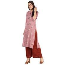 RAJMANDIRFABRICS Women's Rayon Straight Kurta with Palazzo