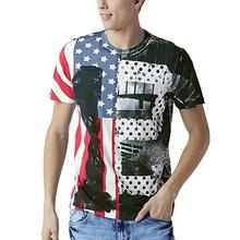 HUETRAP Men's Printed Regular Fit T-Shirt