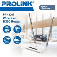 Prolink Router  Wireless N300 Router - PRN3009 300Mbps White