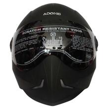 STEELBIRD Adonis Matte Full Helmet -  Black