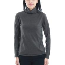 Ampersand Ladies Knit Long Sleeve Pullover High Neck 1112