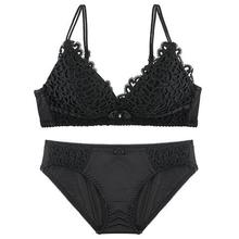 SALE-JYF Brand New Thin Section Sexy Lace Bra Set Cozy