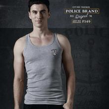 Police F549 Bodysize Tank Top - Grey