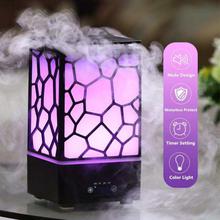 200ML Water Cube Air Diffuser Air Humidifier with Aroma Lamp Electric Ultrasonic Essential Oil Dffuser Aroma Diffuser