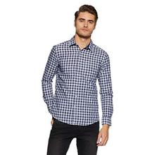 Diverse Men's Checkered Regular Fit Casual Shirt