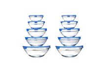 5 pcs Glass Bowl Set