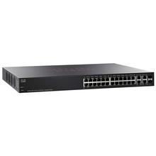 Cisco SF300-24PP PoE Managed Switch - (Black)