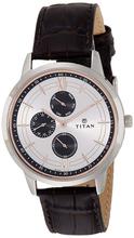 Titan Neo Analog Silver Dial Men's Watch-1769SL04