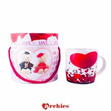 Archies Ceramic Mug with Cup Basket 150ml