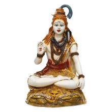 Multicolored Decorative Lord Shiva Statue