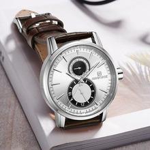 NaviForce NF3005 Date Function Luxury Chronograph Watch – Black