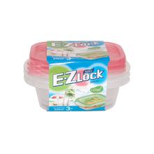 Lock And Lock Plastic Container-2 Pcs